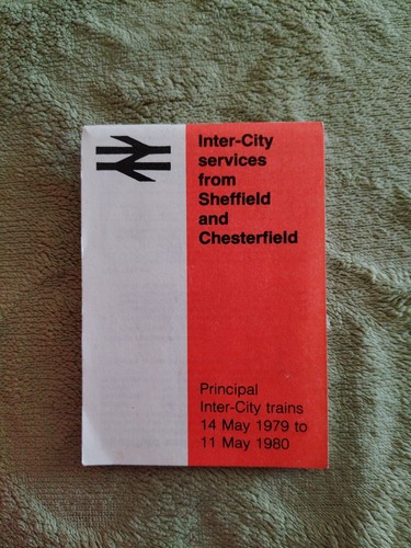 British rail mini timetable - british,