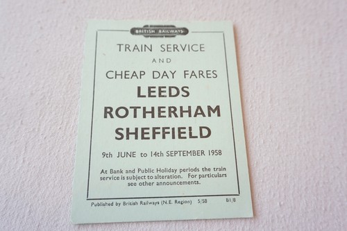 1958 leeds rotherham sheffield - 1958,
